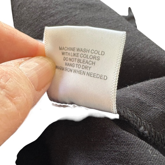 ModCloth Large Black Rayon/Nylon/Span “Sartorial Secret” Belted Fit Flare Dress - Picture 11 of 14